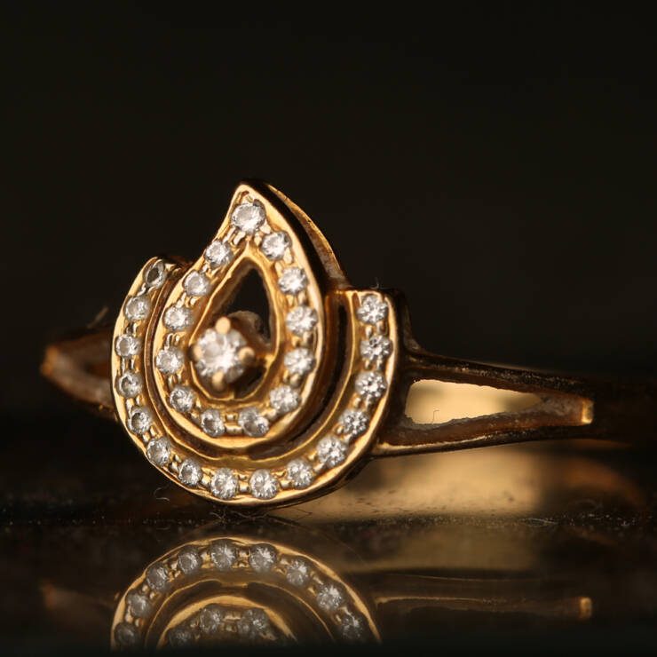 KMN 120 - Mango Diamond Ring