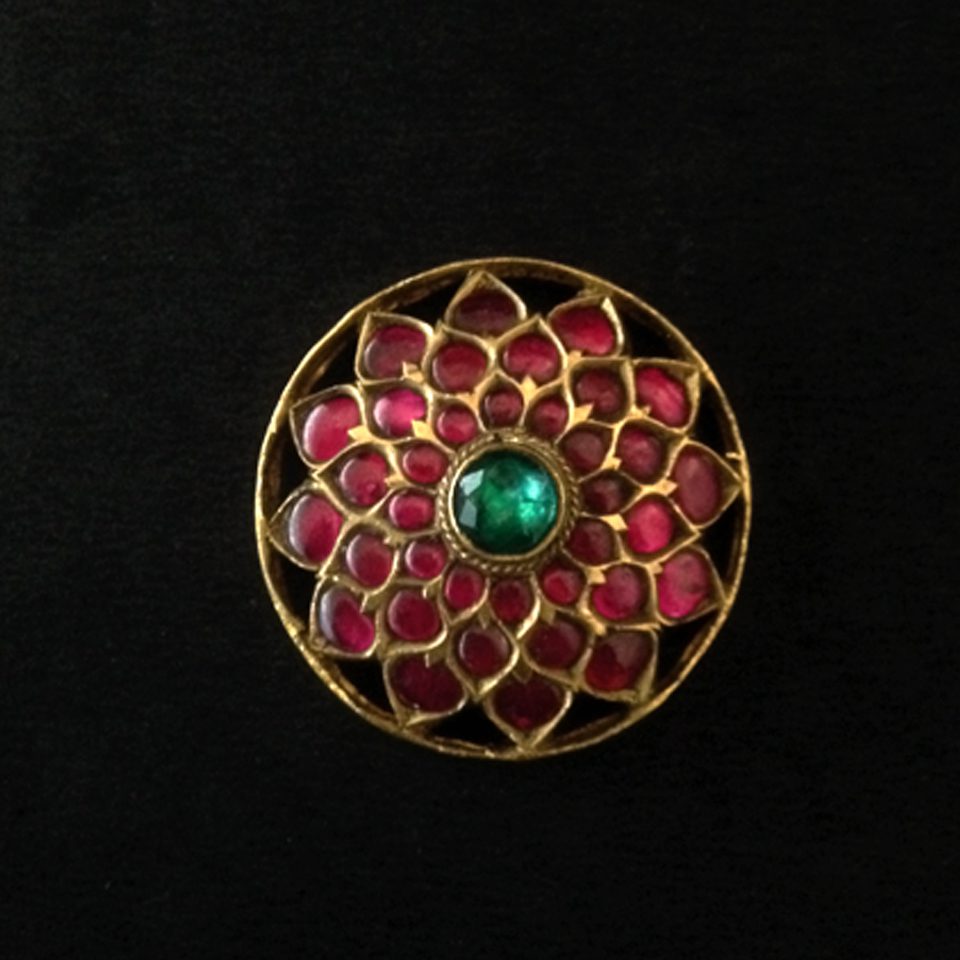 KMN 151 - Ruby & Emerald Pendant