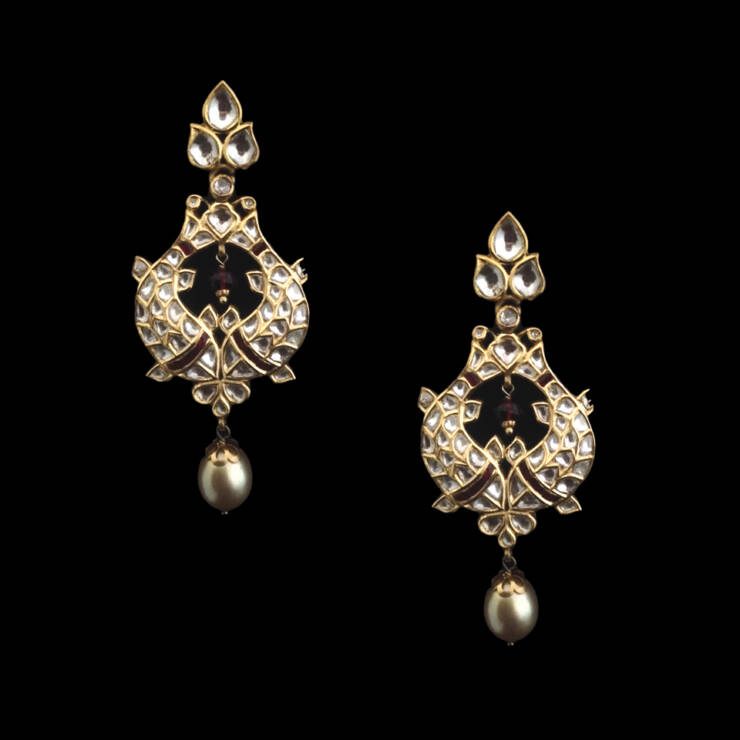 KMN 173 - Exquisite Handcrafted Uncut Drops