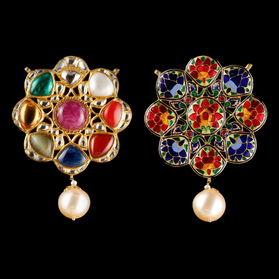 KMN 208 - Bespoke Navaratna Pendant