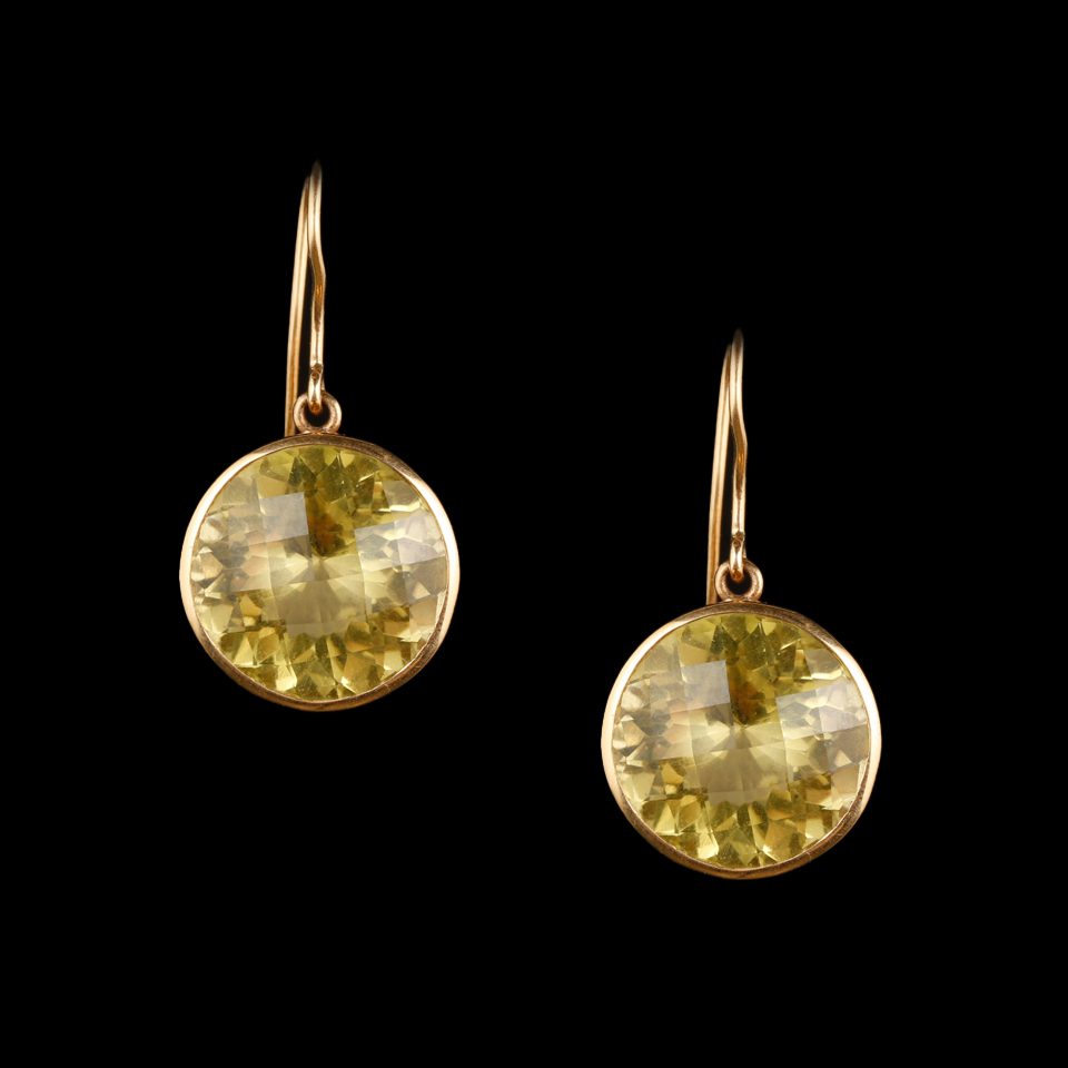 KMN 216 - Lemon Topaz Earring