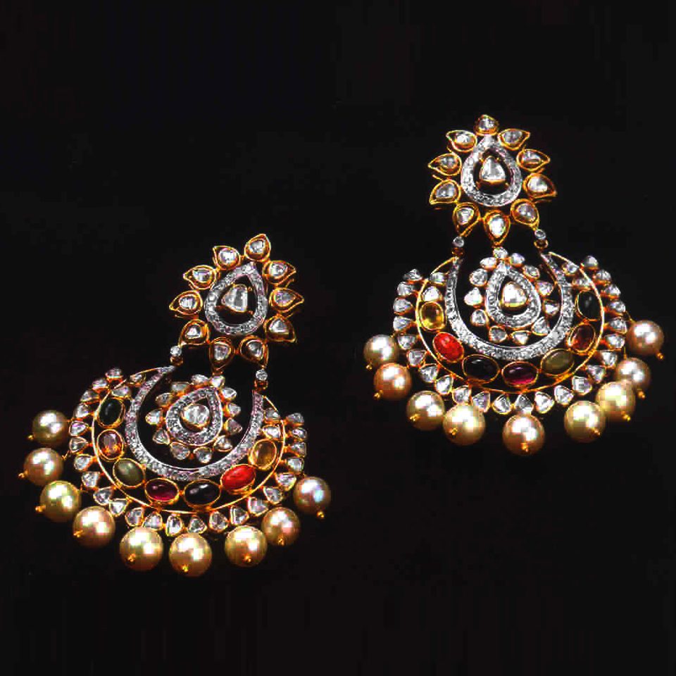 KMN 244 - Navratna Chaandbali