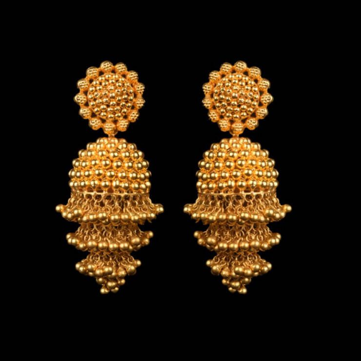 KMN 250 - Diamond Polki Earrings