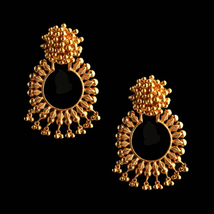 KMN 273 - Chaandbali Earrings Small