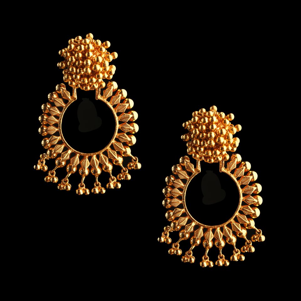 KMN 273 - Chaandbali Earrings Small