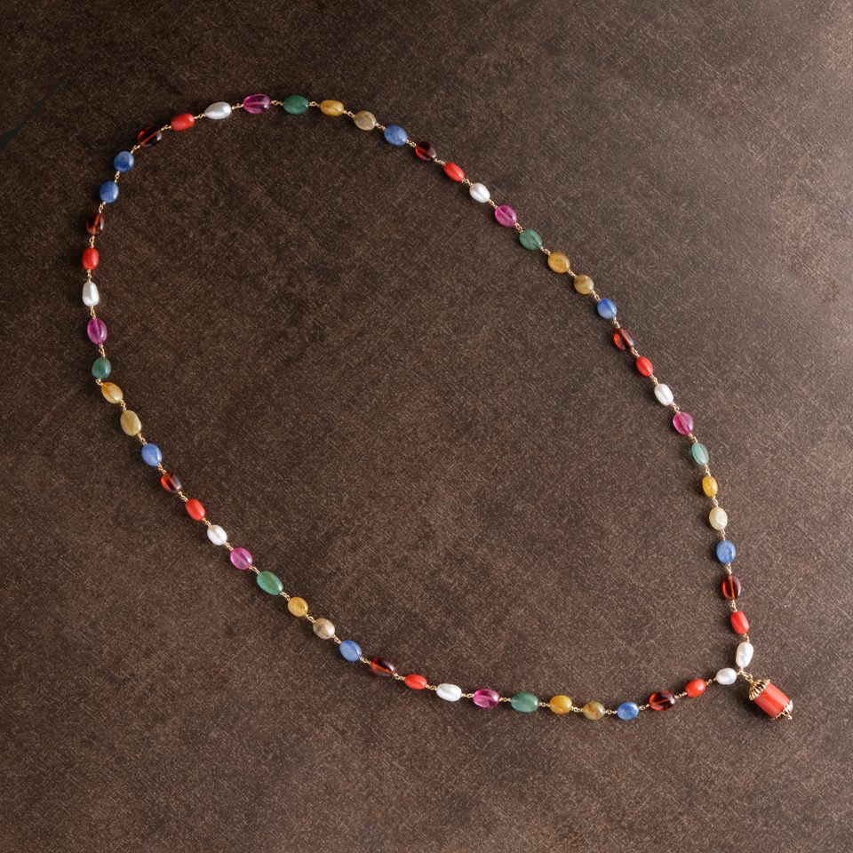 KMN 287 - Elegant Navaratna Beads