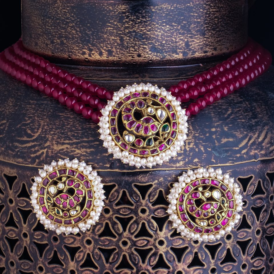 KMN 295 - Heirloom Peacock Pendant