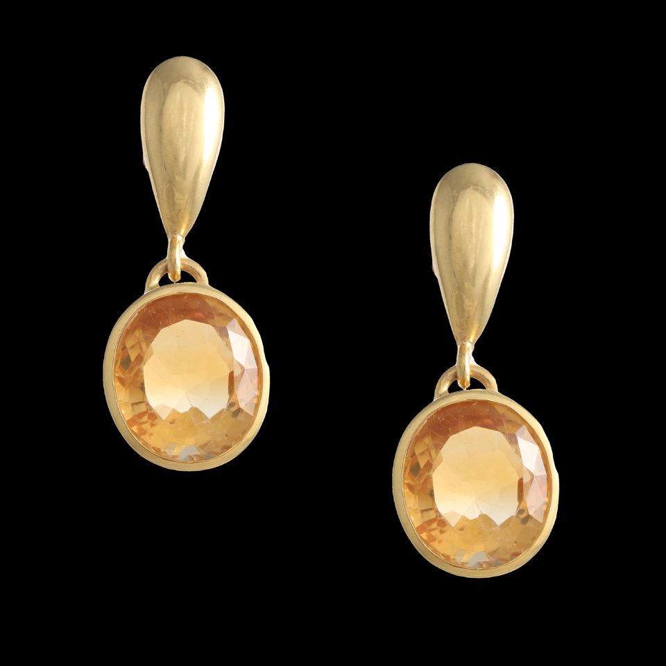 KMN 296 - Exquisite Citrine Drops