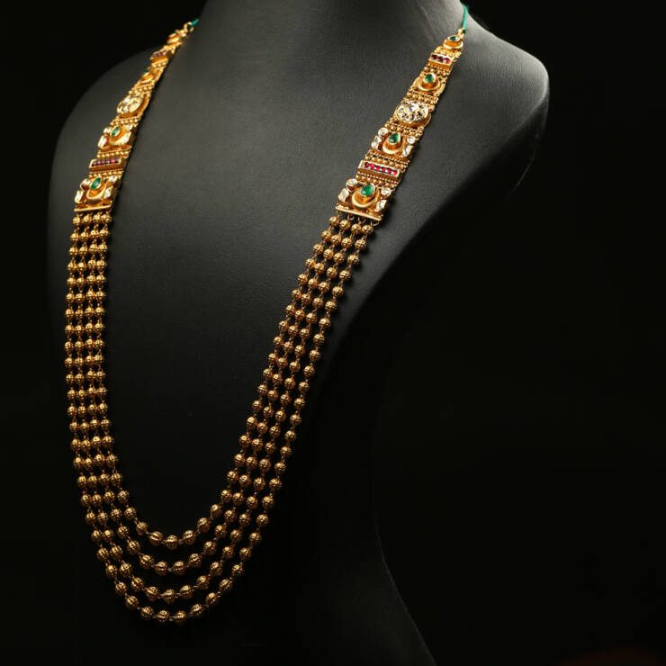 KMN 318 - Exquisite Antique Kundan Necklace